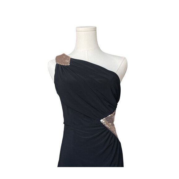 VTG Blondie Nites Y2K Slip Dress Size 1 Cutout Sequins Fairy Coquette Prom 90s - Picture 2 of 10